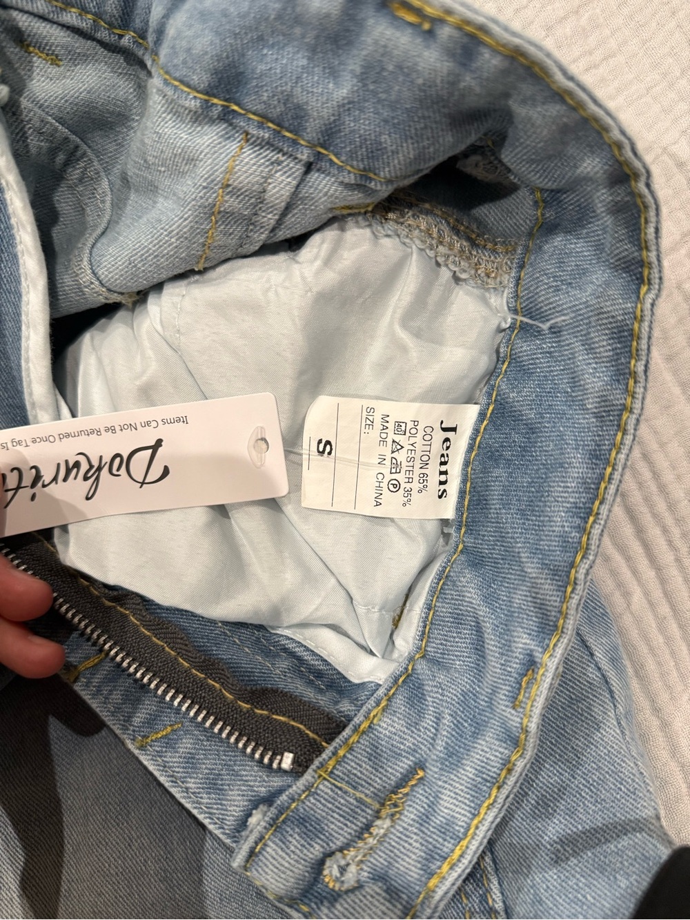 Light Blue Jeans - Picture 3 of 5